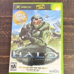 Halo Combat Evolved - Green Xbox Game